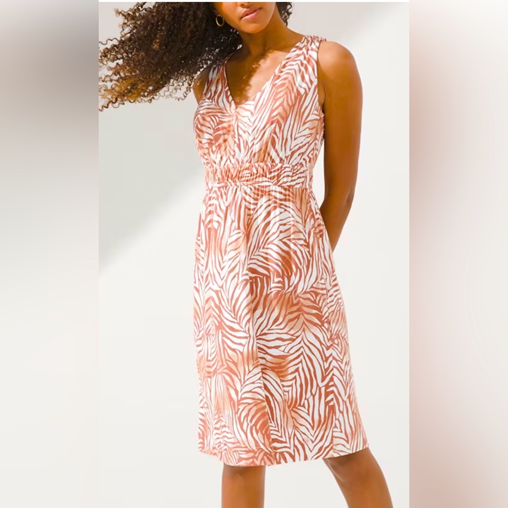 Soma v-neck tie back Bra Dress NWT $79